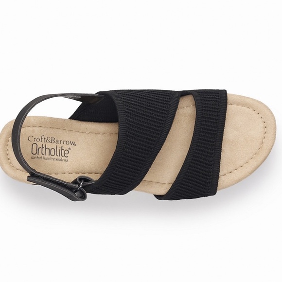 Croft & Barrow Porcupine Slingback Sandals - Picture 3 of 12